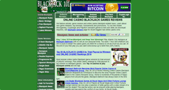 Desktop Screenshot of blackjack101.biz